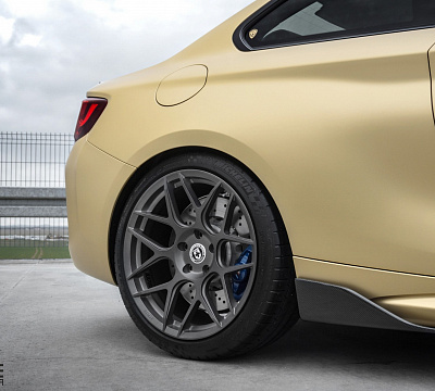 Фото дисков HRE FF01 на BMW 2/M2 (F22/F87)