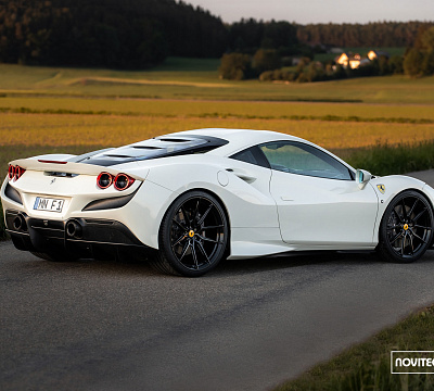 Фото дисков NOVITEC NF8 на Ferrari F8
