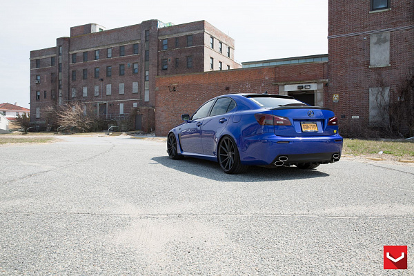 Фото дисков Vossen CVT Матовый графит на Lexus IS II