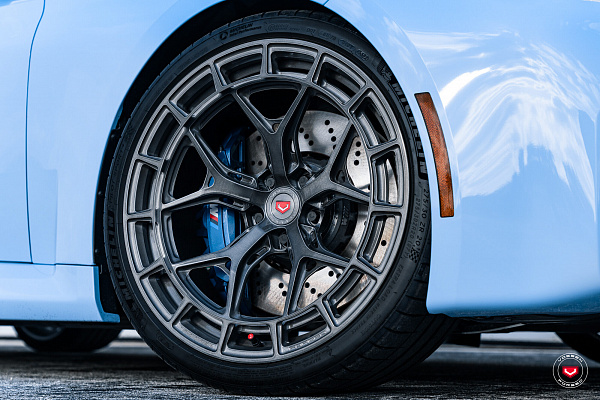 Фото дисков Vossen LC3-01 Глянцевый темный лак на BMW 2/M2 (G42/G87)