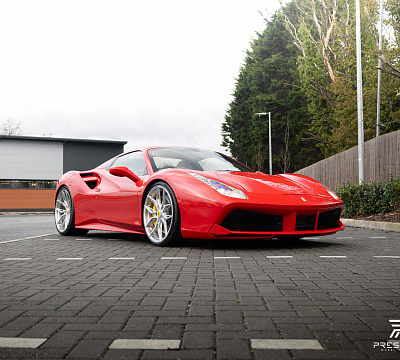 Фото дисков NOVITEC NF11 на Ferrari 488