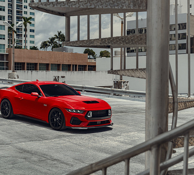 Фото дисков Vossen HF-5 на Ford Mustang VII