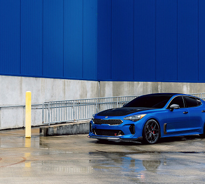Фото дисков Vossen HF-5 на Kia Stinger