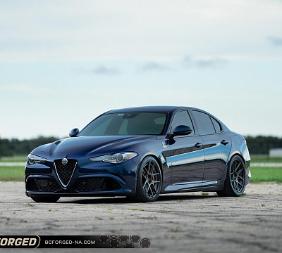 Фото дисков BC Forged HCA381 на Alfa Romeo Giulia II (952)