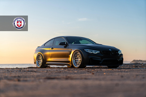 Фото дисков HRE 300 Глянцевый лак на BMW 4/M4 (F32/F82)