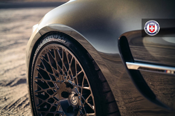 Фото дисков HRE 501M Глянцевый темный лак на BMW 3/M3 (F3x/F80)
