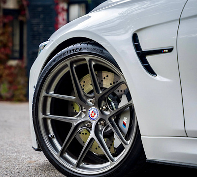 Фото дисков HRE R101 Lightweight на BMW 3/M3 (F3x/F80)