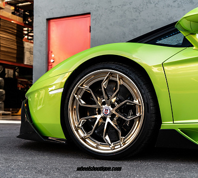 Фото дисков HRE S201H на Lamborghini Aventador