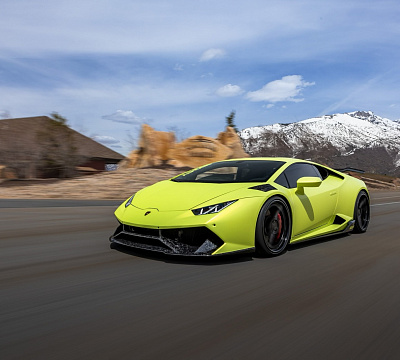 Фото дисков Strasse Wheels SV10T Deep Concave FS на Lamborghini Huracan