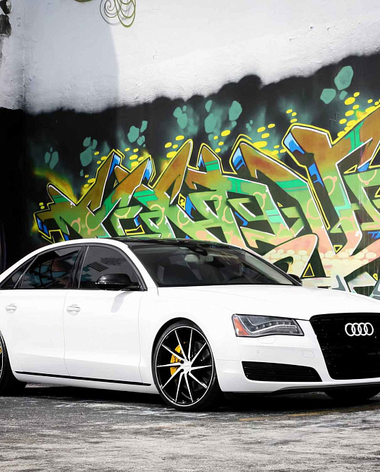 Фото дисков CVT Алмазная проточка на Audi A/S 8 (D4)