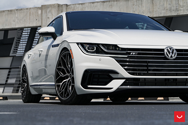 Фото дисков Vossen HF-2 Алмазная проточка на Volkswagen Arteon