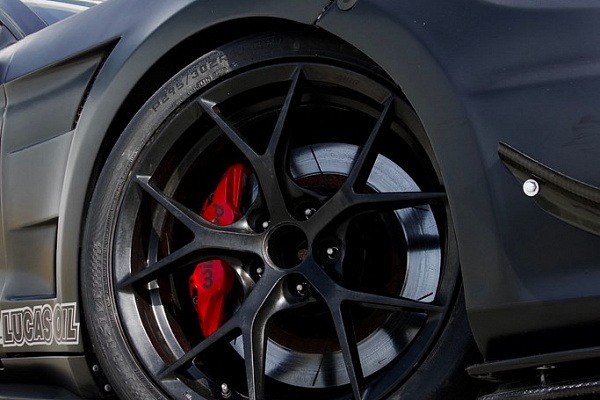 Фото дисков MRR FS06 Черный сатин на Ford Mustang VI