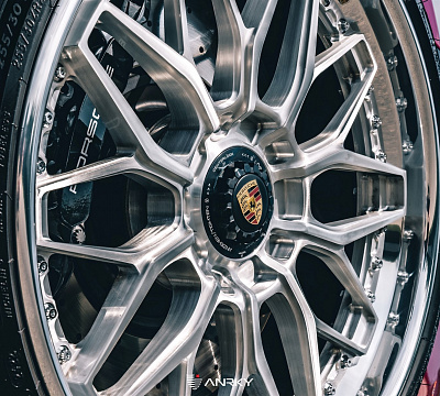 Фото дисков Anrky RS1 на Porsche 911 VIII