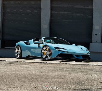 Фото дисков Anrky XR-305 на Ferrari SF90