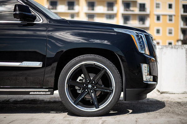 Фото дисков Anrky AN36-S Черный глянец на Cadillac Escalade IV