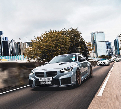 Фото дисков Brixton Forged FDE01 на BMW 2/M2 (G42/G87)