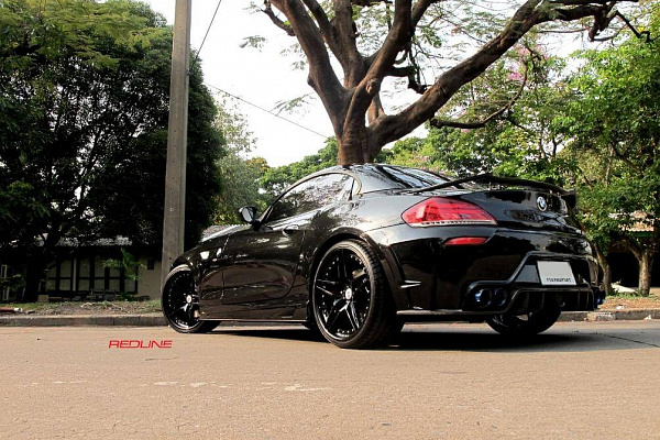Фото дисков HRE S107 Черный глянец на BMW Z4 (E89)