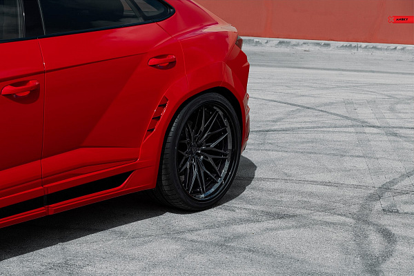Фото дисков Anrky S3-X1 Черный сатин на Lamborghini Urus