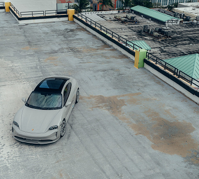 Фото дисков Vossen LC3-03T на Porsche Taycan I