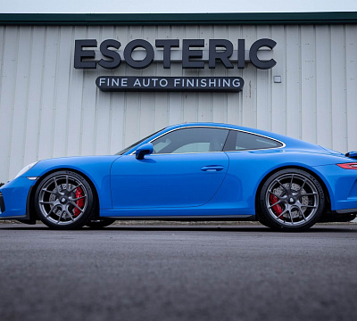 Фото дисков HRE P101 на Porsche 911 VII