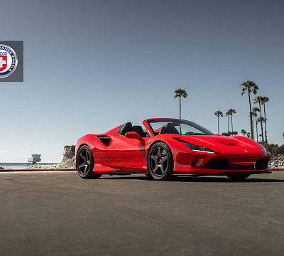Фото дисков HRE 305 GTS на Ferrari F8