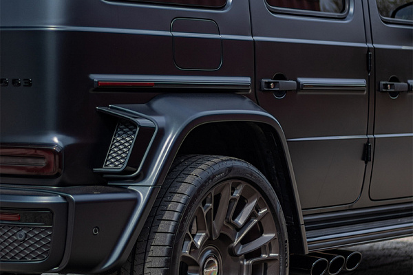 Фото дисков Brixton Forged LX03 Сатиновый темный лак на Mercedes-Benz G-Class III