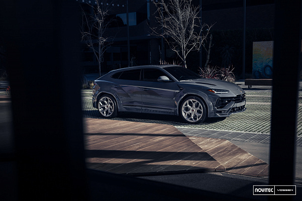 Фото дисков NOVITEC NL5 Глянцевый лак на Lamborghini Urus