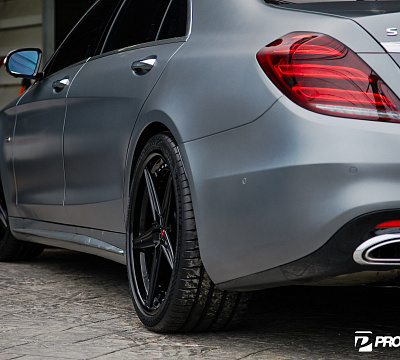 Фото дисков Vossen M-X5 (3-Piece) на Mercedes-Benz S-Class (W222, C217)