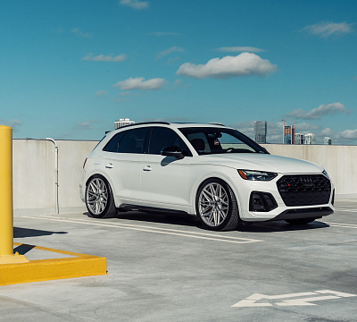 Фото дисков Vossen HF-7 на Audi Q5 GU