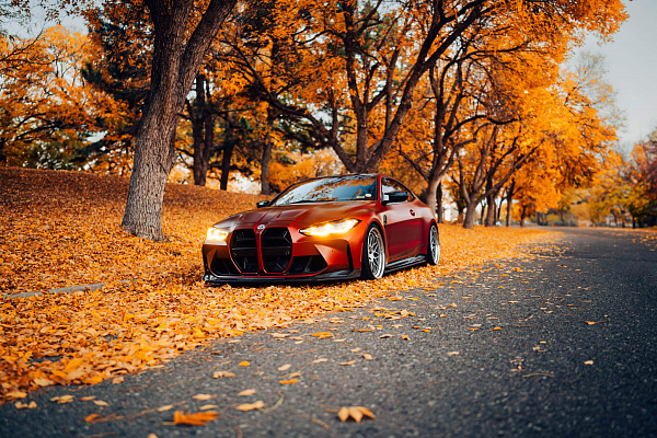 Фото дисков HRE 300 Глянцевый лак на BMW 4/M4 (G22/G82)