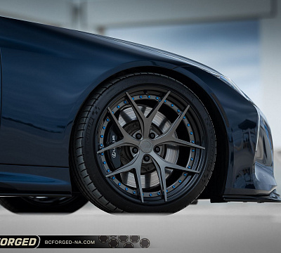 Фото дисков BC Forged HCS21 на Lexus LC 500