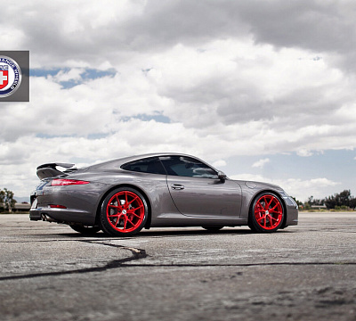Фото дисков HRE P101 на Porsche 911 VII