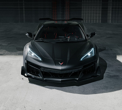 Фото дисков Brixton Forged PF13 R / RS на Chevrolet Corvette C8