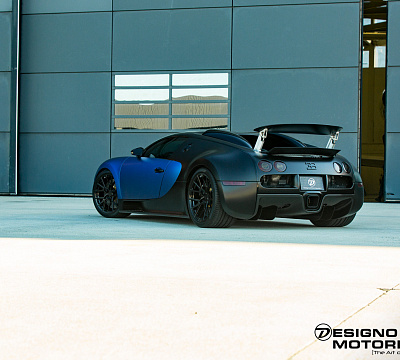 Фото дисков Vossen M-X3 на Bugatti Veyron