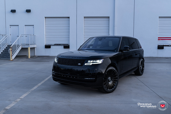 Фото дисков Vossen S17-14 Черный глянец на Land Rover Range Rover V