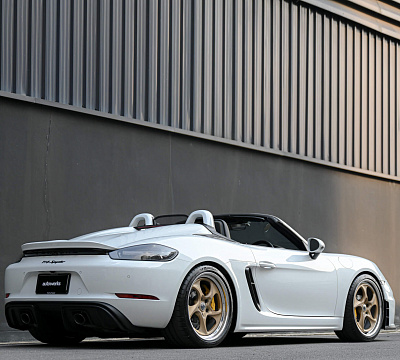 Фото дисков HRE 522 на Porsche Boxster IV