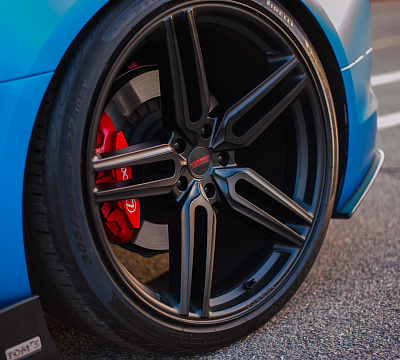 Фото дисков Vossen HF-1 на Lexus LC 500