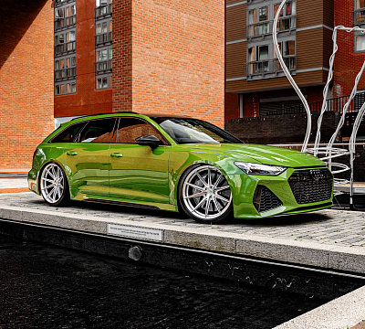 Фото дисков Vossen HFX-2 (5-Lug) на Audi A/RS 6 (C8)