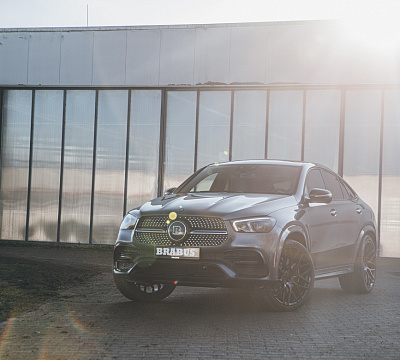 Фото дисков BRABUS Monoblock Y (Platinum Edition) на Mercedes-Benz GLE II