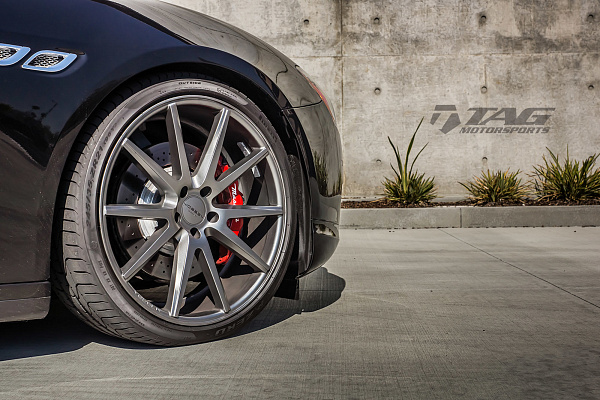 Фото дисков Vossen VFS-1 Серебро на Maserati Quattroporte VI