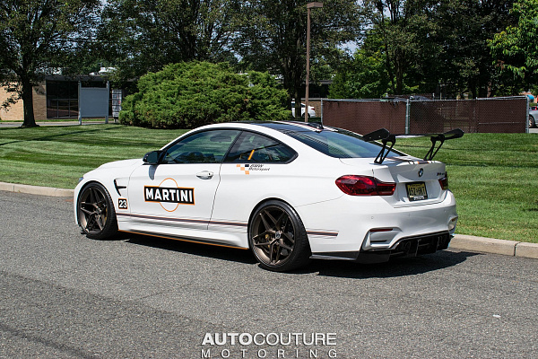 Фото дисков HRE FF11 Сатиновая бронза на BMW 4/M4 (F32/F82)