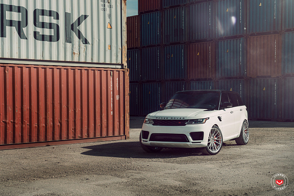 Фото дисков Vossen M-X4T Глянцевый лак на Land Rover Range Rover Sport II