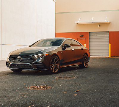 Фото дисков Vossen HF-3 на Mercedes-Benz CLS (C257)