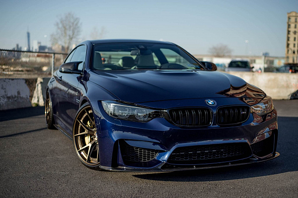 Фото дисков HRE S101 Сатиновая бронза на BMW 4/M4 (F32/F82)