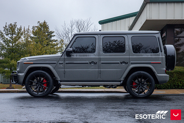 Фото дисков Vossen HF-3 Черный сатин на Mercedes-Benz G-Class III