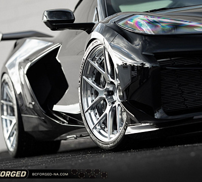 Фото дисков BC Forged HCS02 на Chevrolet Corvette C8