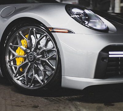 Фото дисков Brixton Forged CM6-R на Porsche 911 VIII
