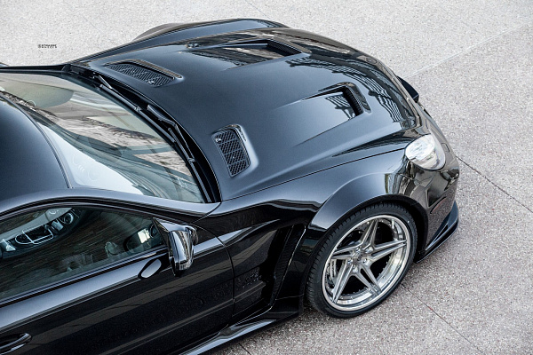 Фото дисков Strasse Wheels SV2T Deep Concave FS Сатиновый темный лак на Mercedes-Benz SL (R231)