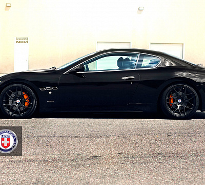 Фото дисков HRE P40SC на Maserati GranTurismo I