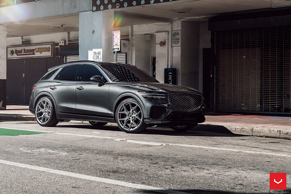 Фото дисков Vossen HF-5 Серебро на Genesis GV70